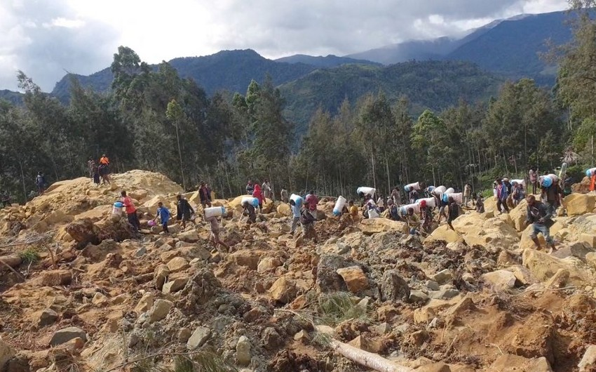UN migration agency estimates more than 670 killed in Papua New Guinea landslide